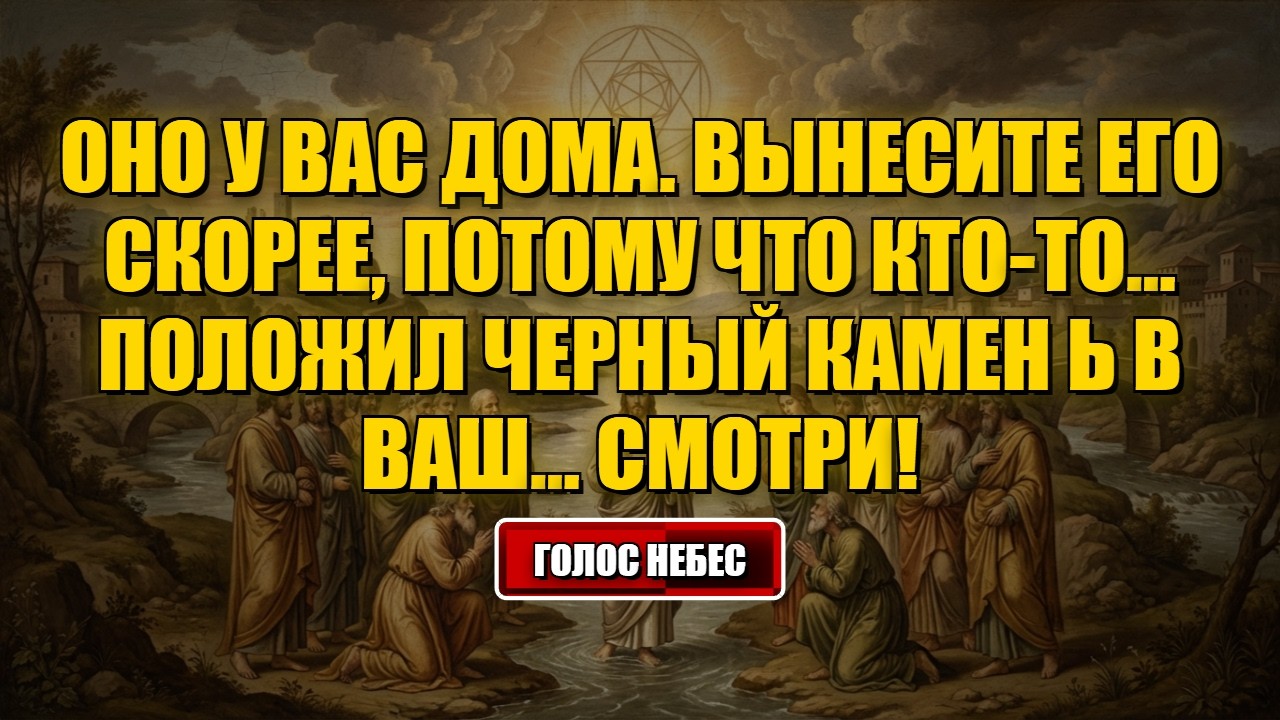 Сегодняшнее послание от Бога Оно у вас дома. Вынесите его скорее, потому что кто-то... #Бог
