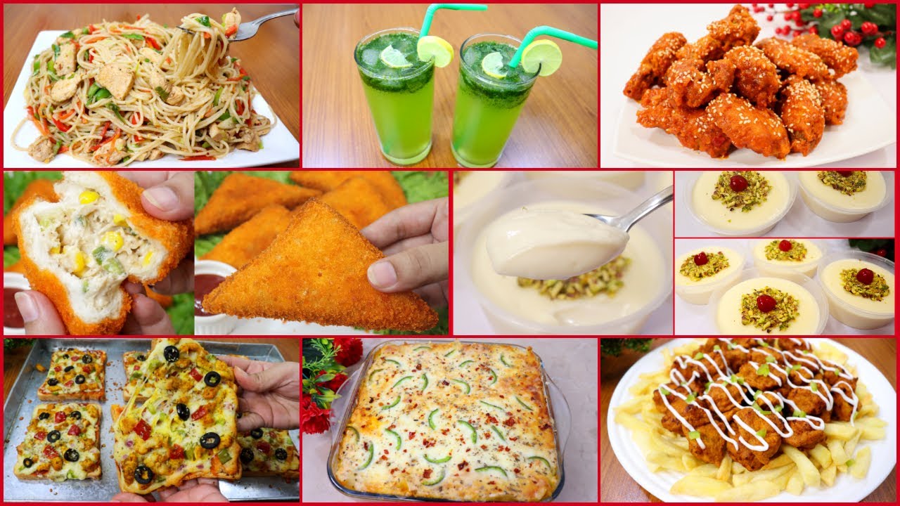 Tea Time Party Menu Recipes | Chicken Lasagna | Milk Pudding | Mayo Chicken Patties |Tasty Chow mein