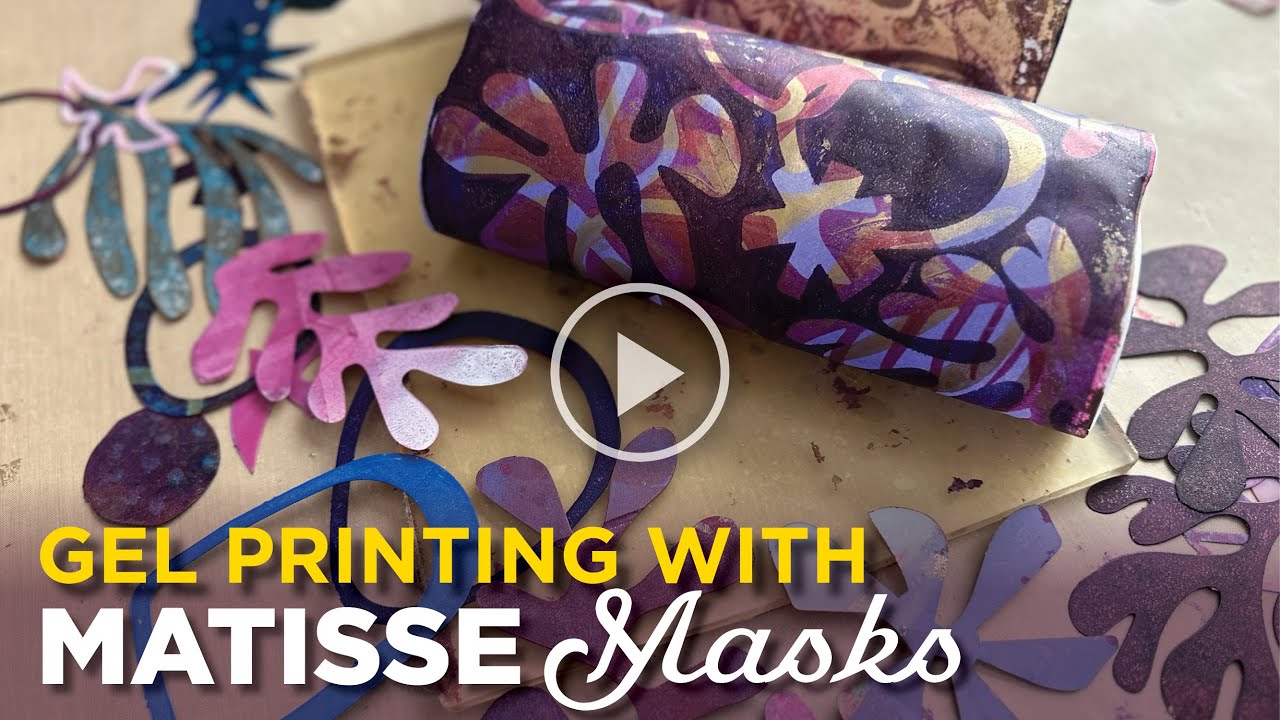 Gel Print Your Own Matisse Motifs!–Tutorial Tidbits