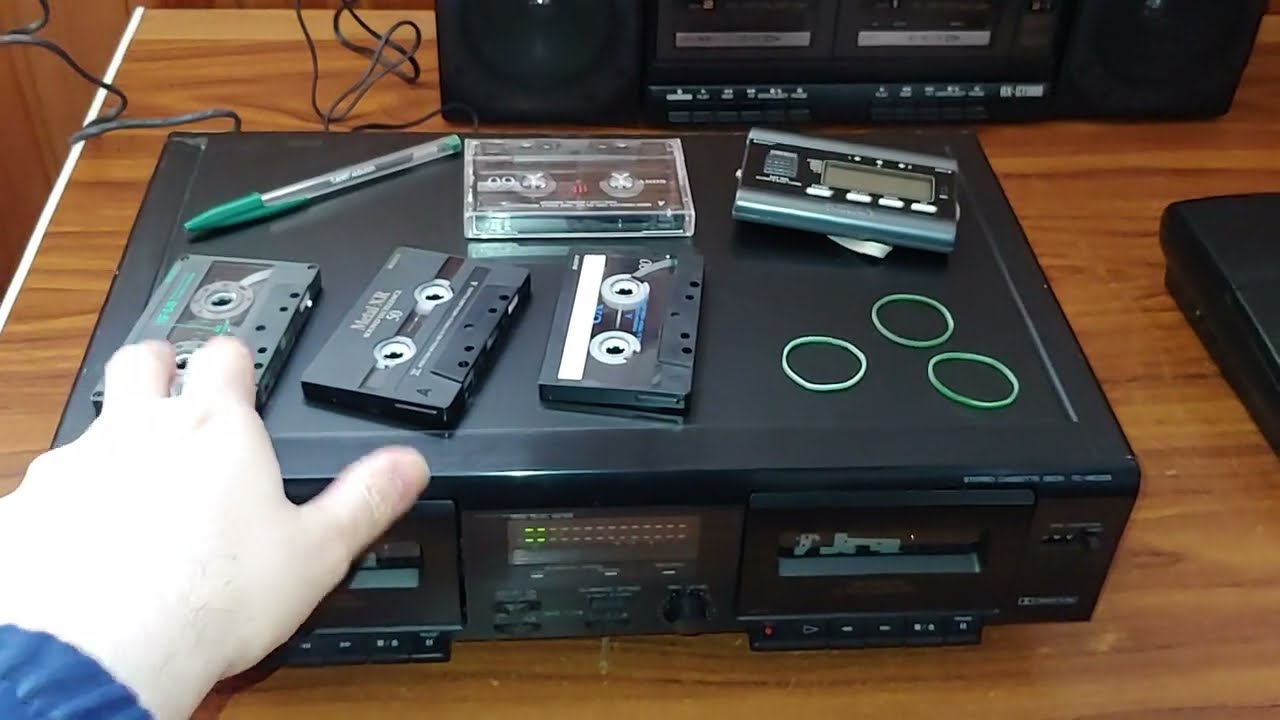 Presentazione doppia piastra a cassette Sony TC-WE 305