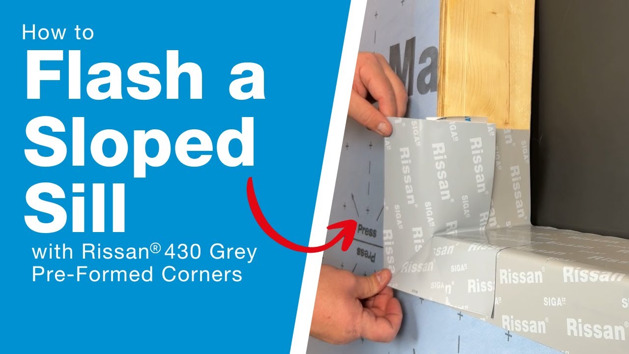 How-To Install Rissan 430 Grey | Sloped Sill