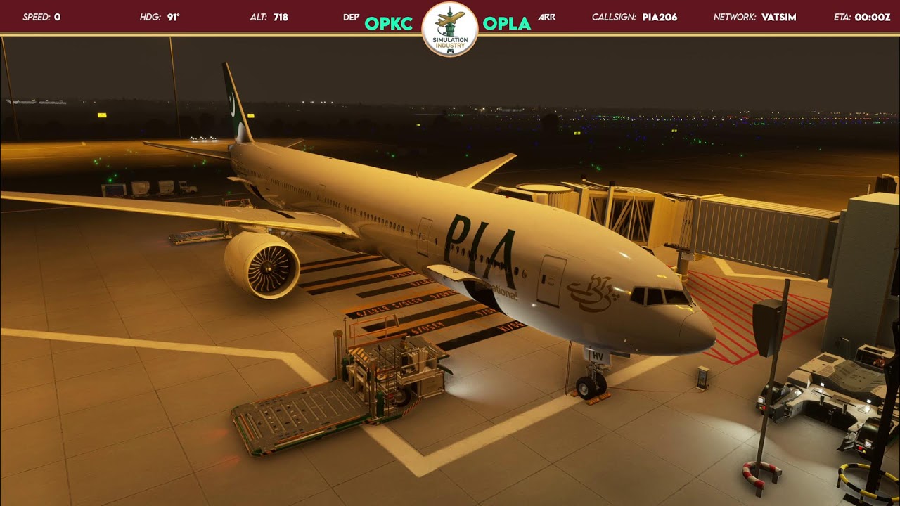 MSFS 2024 LIVE ✈️ Dubai → Lahore | New Lahore Airport Scenery 🔥 #msfs2024 #lahoreairport