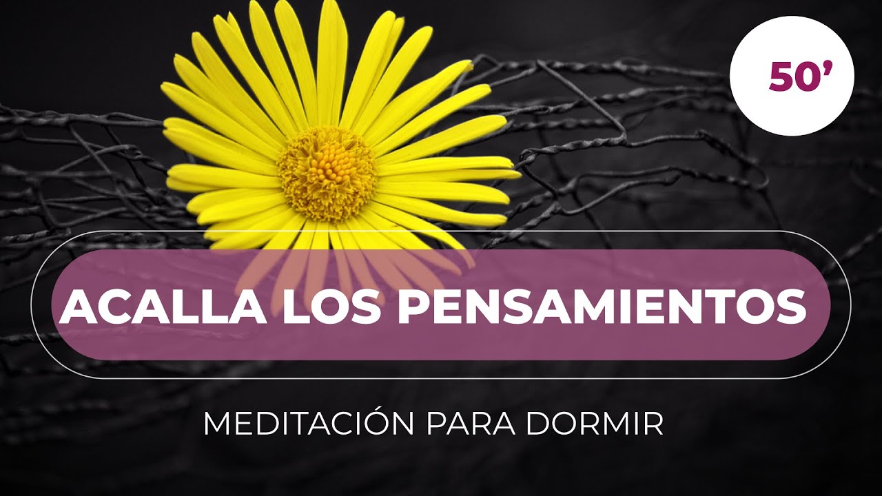 Meditación Mindfulness para Dormir Rápido 🌺 Calma Mental