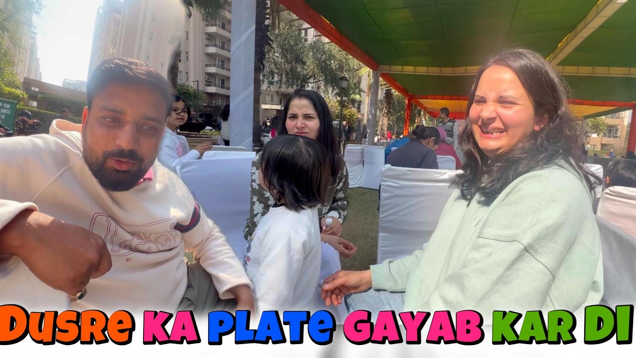 Dusre ka Khane ka Plate hi gayab kar diya !! | @ssvlog125