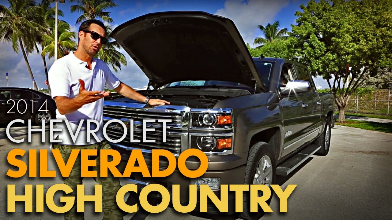 Chevrolet Silverado High Country 2014: prueba de manejo