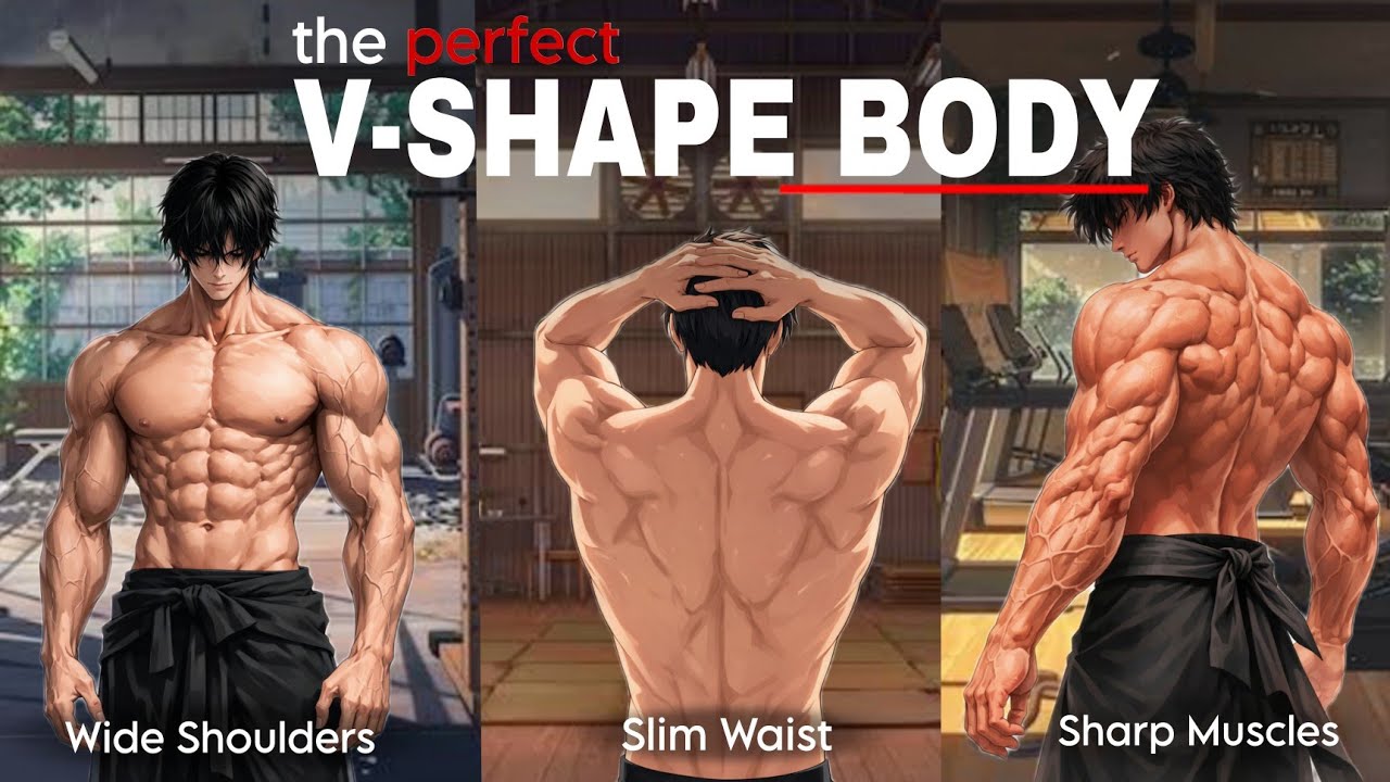 Want the Perfect V-Shape Body? Try These 4 Moves!