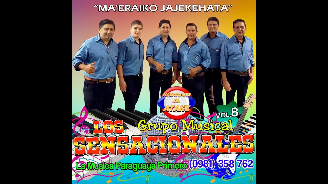 LOS SENSACIONALES - VOL.8 CD COMPLETO , POLKAS 2018