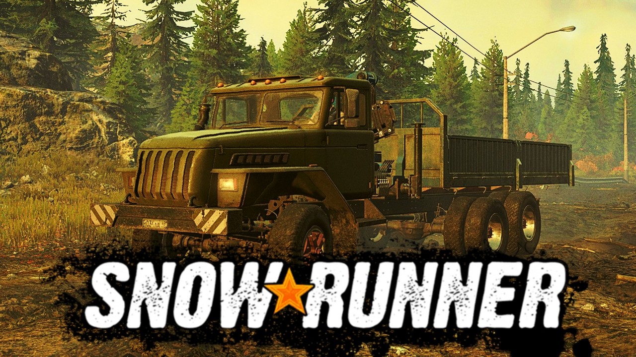SNOWRUNNER ☀ ВЕЗДЕХОД ВОРОН
