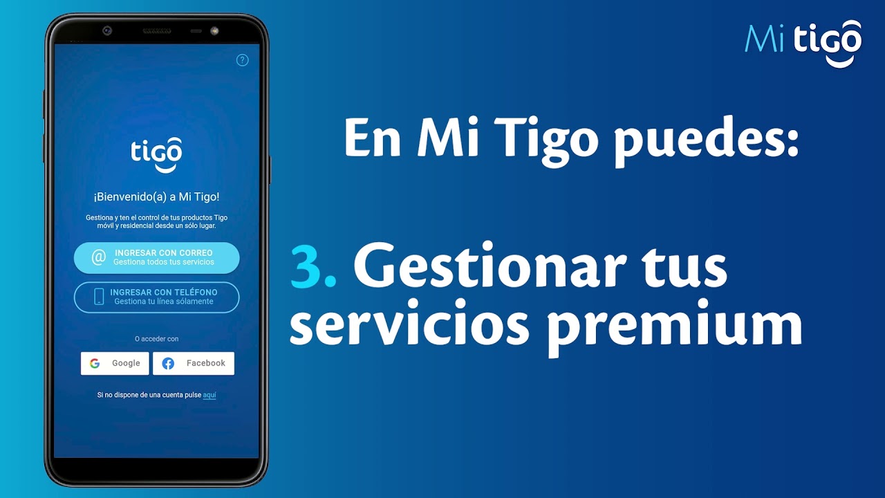 Administra tu l&iacute;nea Hogar Tigo