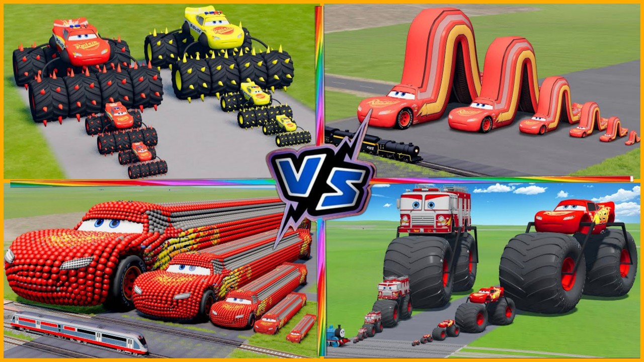 EPIC SHOWDOWN: McQueen vs Monsters!