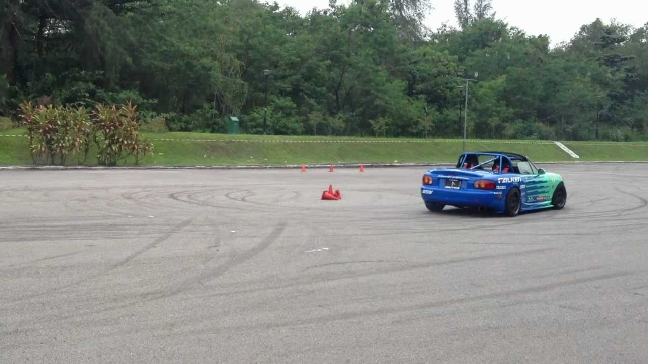 Miata Club SG Gymkhana 2012 - FTD run