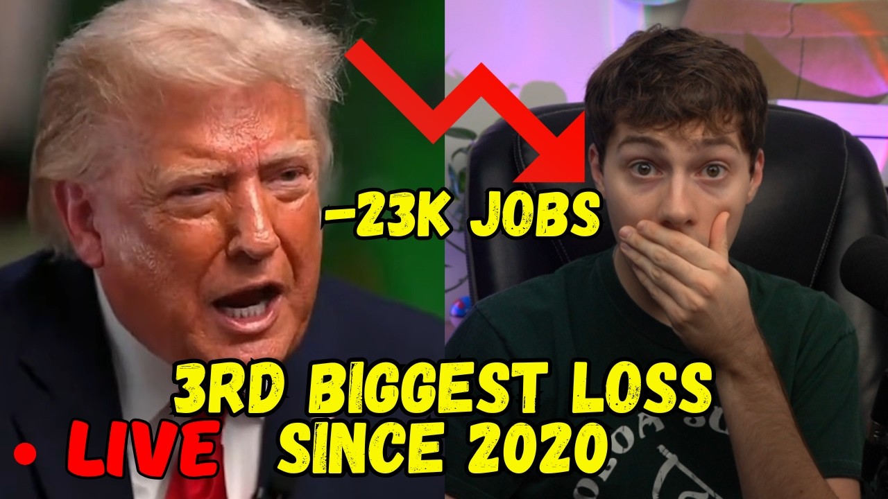 Horrible Economic News... Jobs Reports WAY Worse Than Expected  | Debating MAGA Republicans LIVE