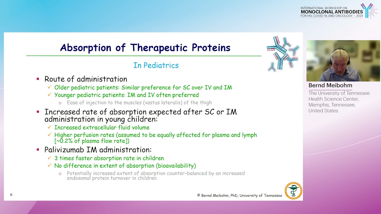 Monoclonal Antibody Dosing in Pediatrics: Rational Basis and Examples - Bernd Meibohm