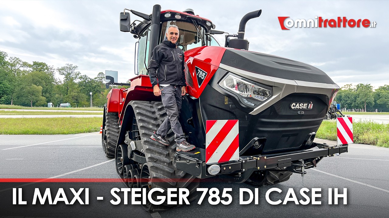 Case IH Steiger 785 Quadtrac: 853 CV e 4 cingoli &mdash; il trattore pi&ugrave; potente di Case IH