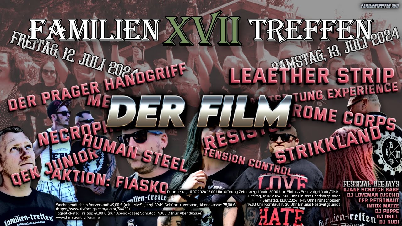 Familientreffen XVII Sandersleben (Anhalt) [DER offizielle FILM]