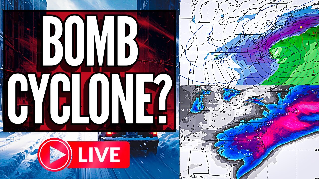 Major Updates: Southern Snow & Nor'easter Possible