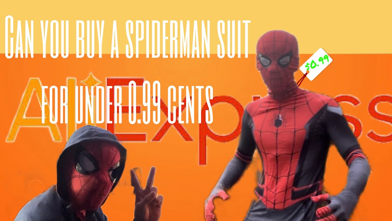 Can you buy a Spider-Man suit for cheap on aliexpress