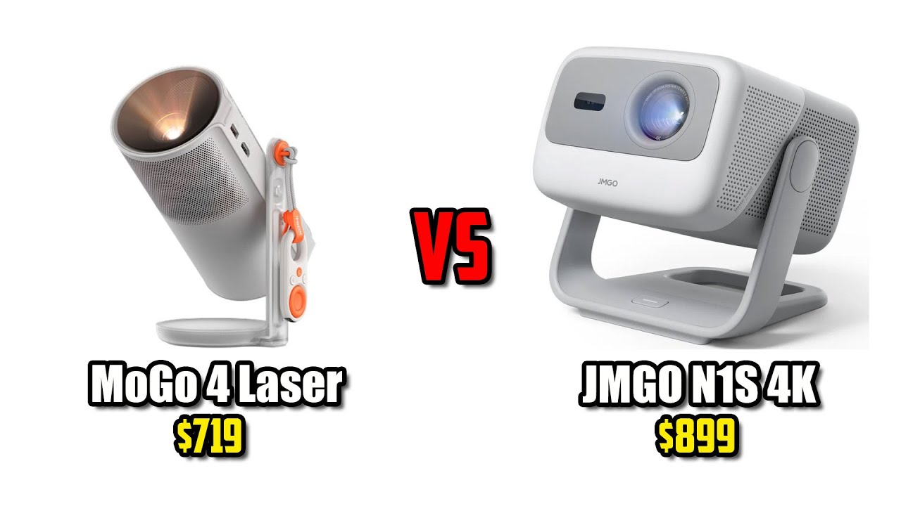 XGIMI MoGo 4 Laser vs JMGO N1S 4K - In-Depth Comparison - Which Triple Laser Projector Is Better?