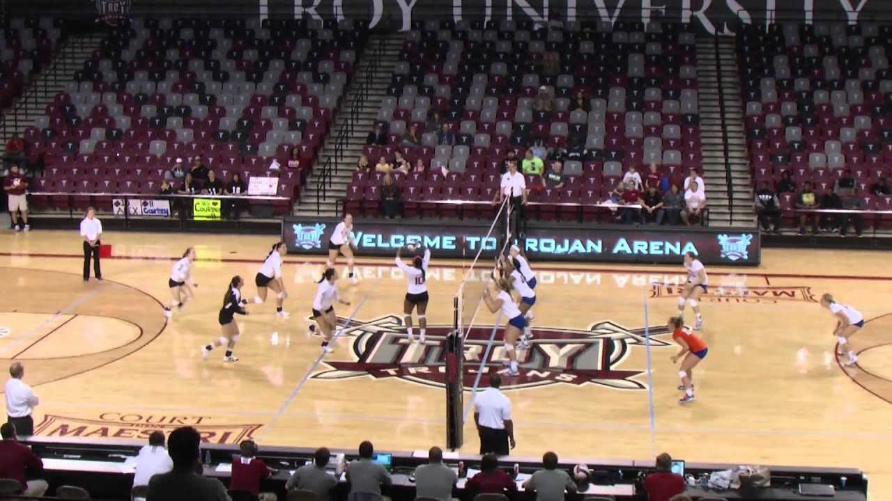 Troy VB Postgame Report - vs. UT Arlington