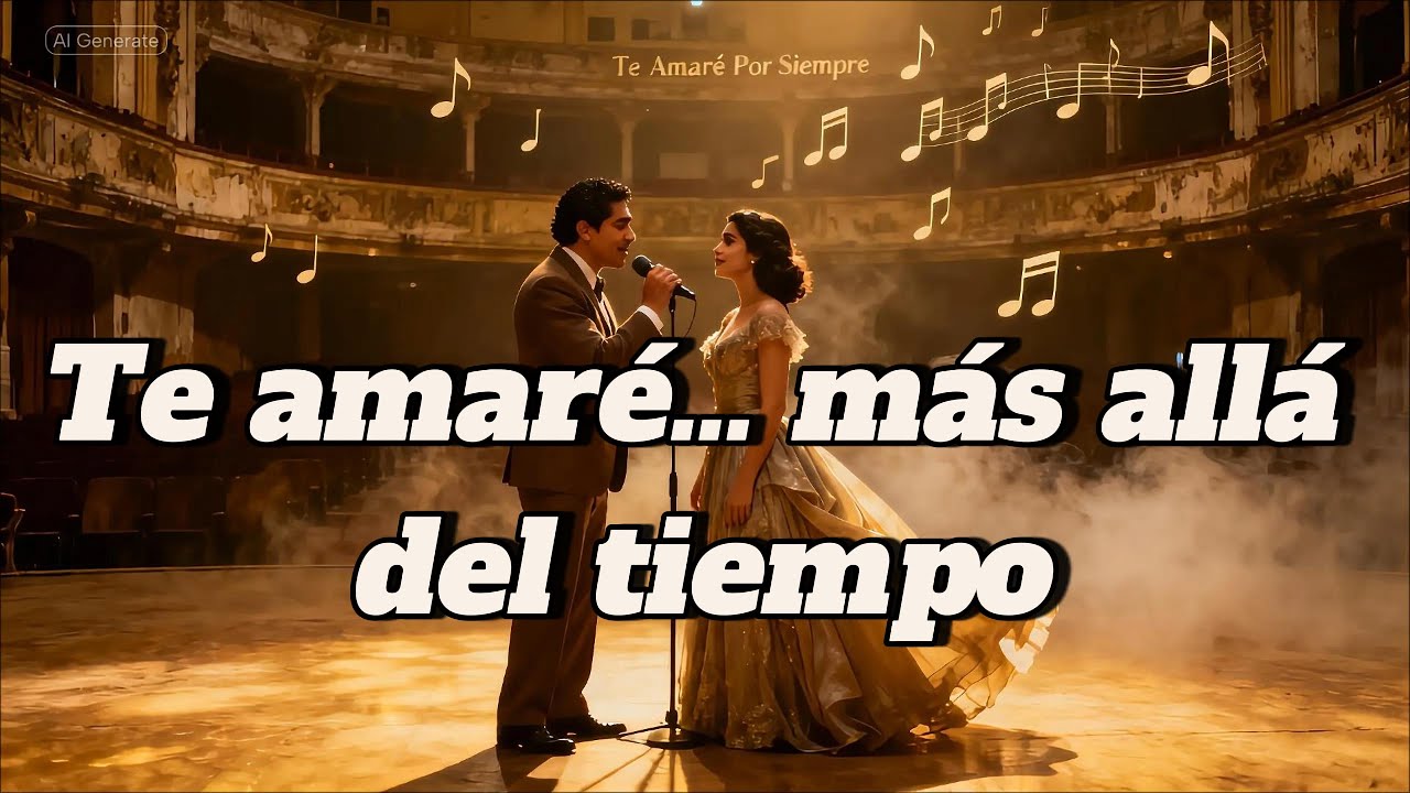 Te Amaré Más Allá del Tiempo – Balada Romántica Orquestal Vintage | 