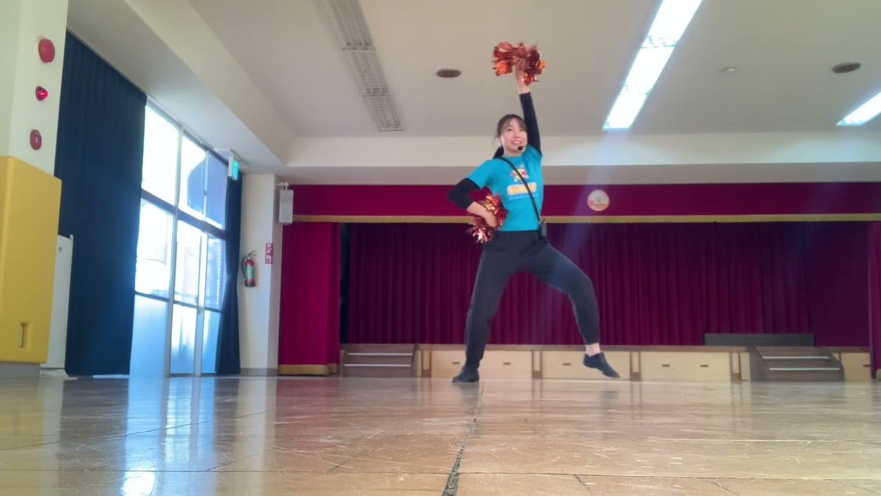 【チアダンス振り付け】Zoo｜チアダンス振り付け手本｜サニージュニアチアリーダーズ 戸田第一幼稚園スクール