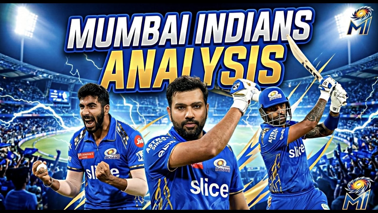 Mumbai Indians 2026 full Analysis ♥️|Squad, Strengths & Weakness | #india #viral #cricket #ipl 