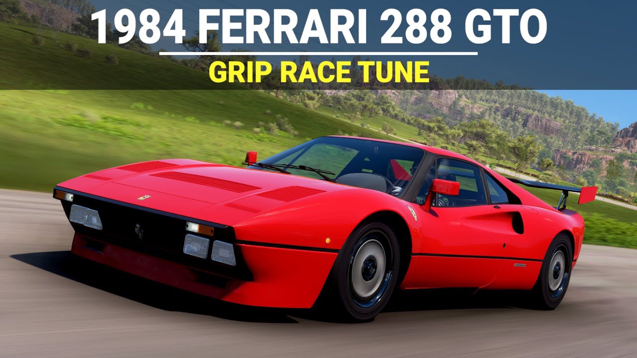 Forza Horizon 5 - 1984 Ferrari 288 GTO, FH5 Grip Race Build, Tune & Gameplay