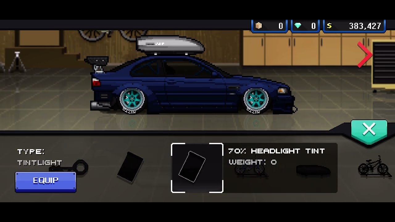 Dzisiaj sobie pogramy w Pixel car Racer 