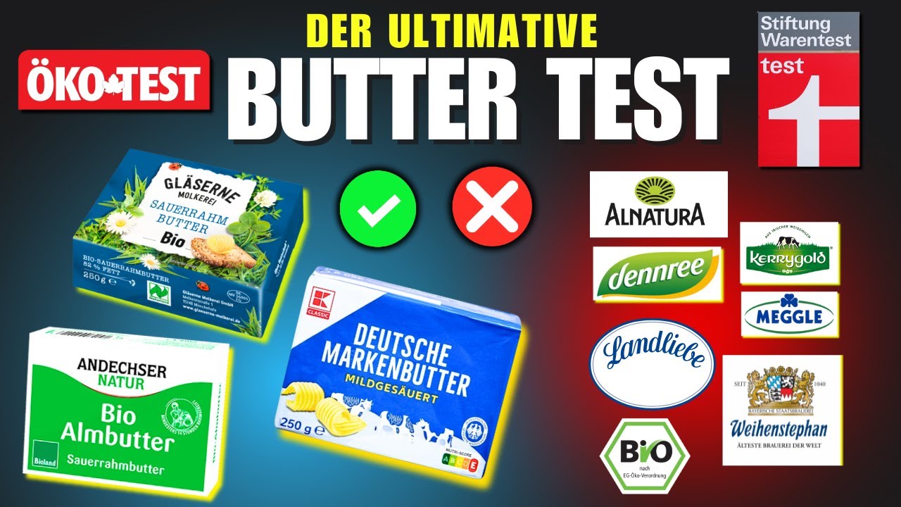 Butter-Test: 🔍  Nur eine Marke &uuml;berzeugt bei &Ouml;KO-TEST 😱