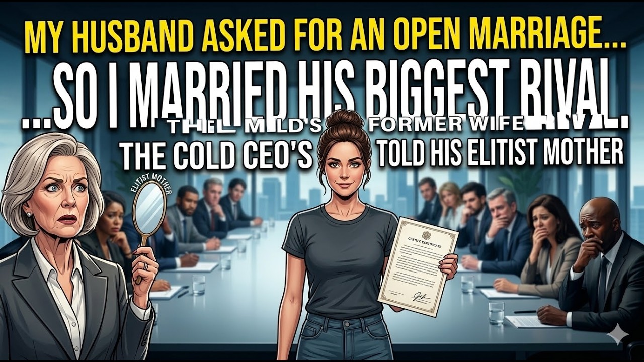 MY HUSBAND ASKED FOR AN OPEN MARRIAGE... SO I MARRIED HIS BIGGEST RIVAL.