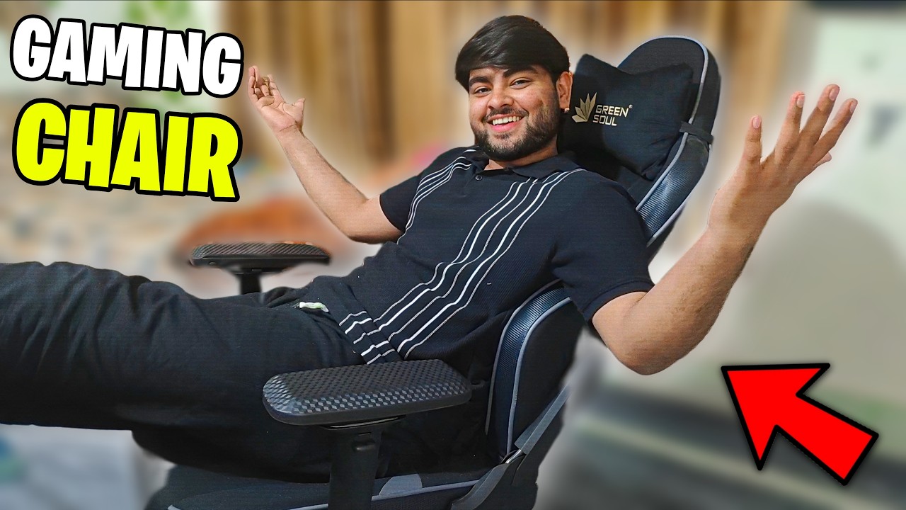 Finally Bought My First Gaming Chair! 😍 | Green Soul Monster UNBOXING