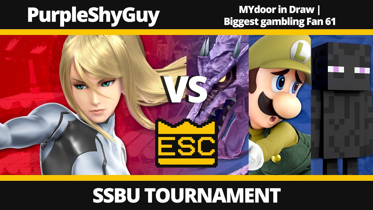 ESC 93: PurpleShyGuy Vs. MYdoor in Draw | Biggest gambling Fan 61 - SSBU Tournament