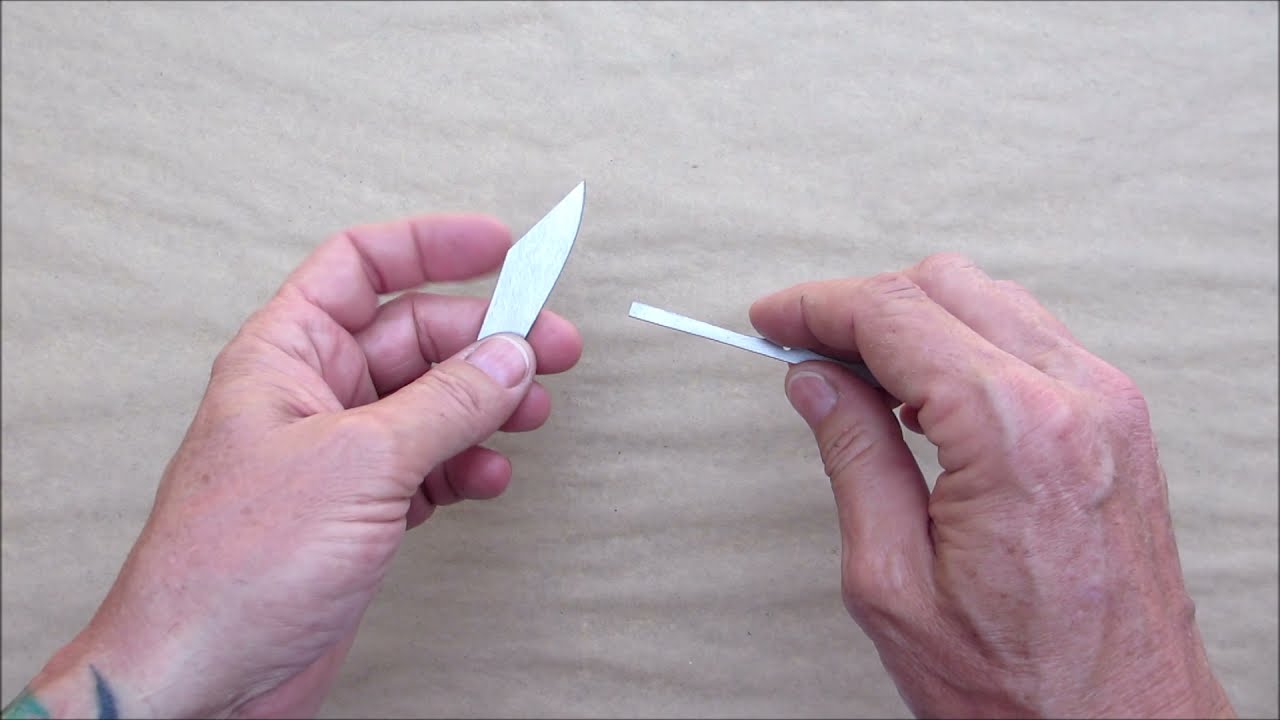 How to make a Pocket knife with bone scales!  Part 1 of 4.