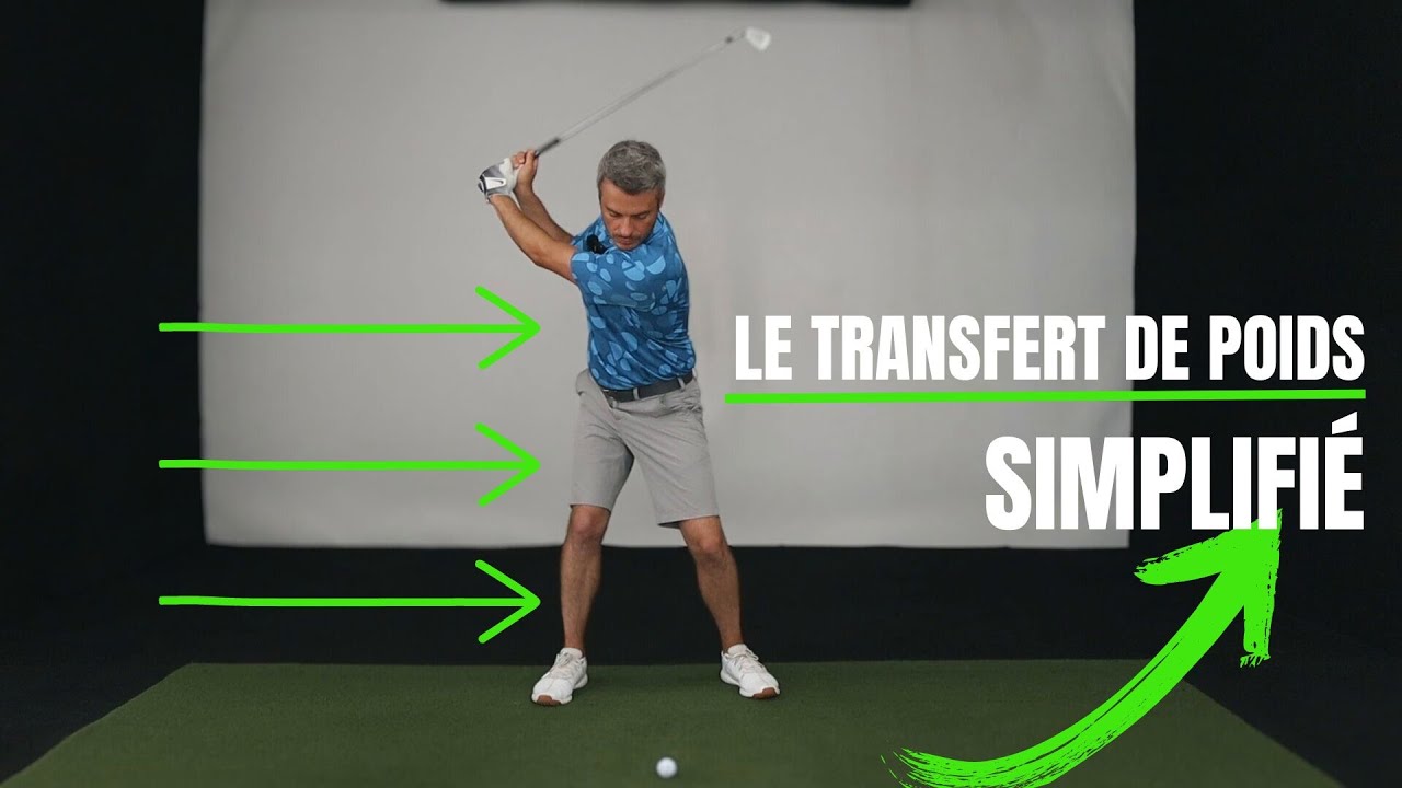 Le transfert de poids simplifié grâce à vos genoux!!!