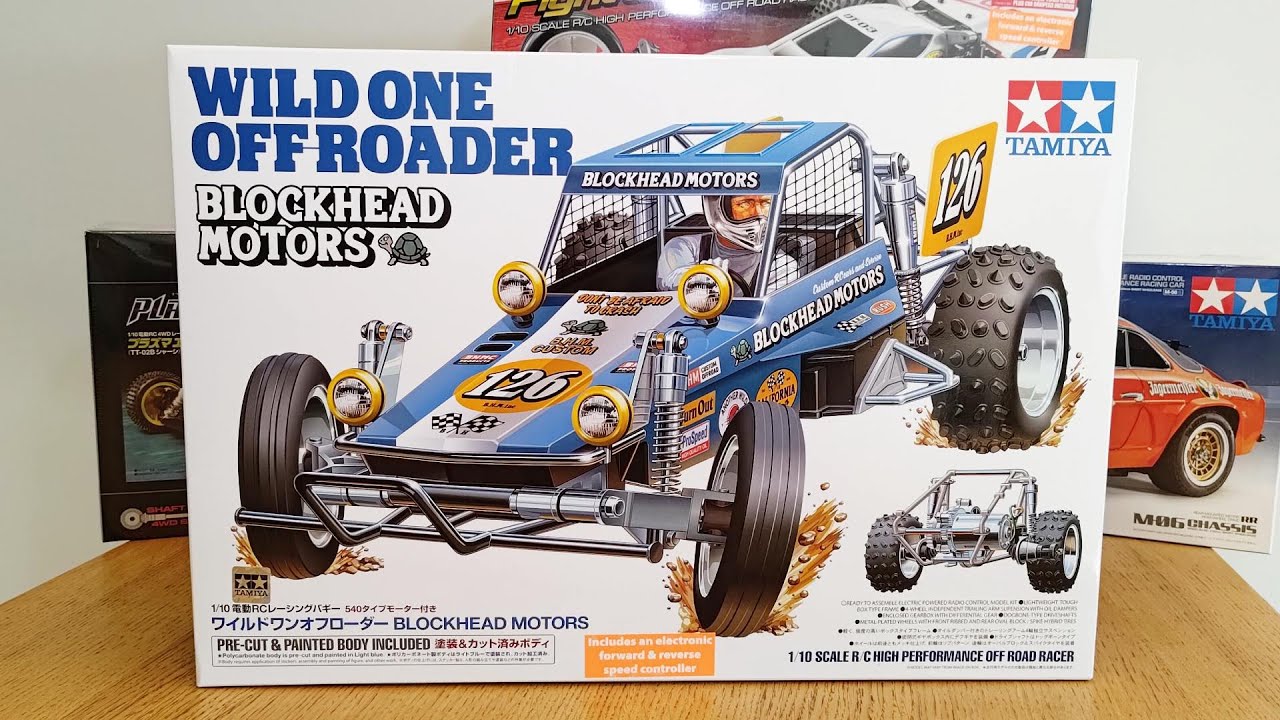 NOUVEAU PROJET! Buggy vintage Tamiya Wild One Blockhead Motors 58695