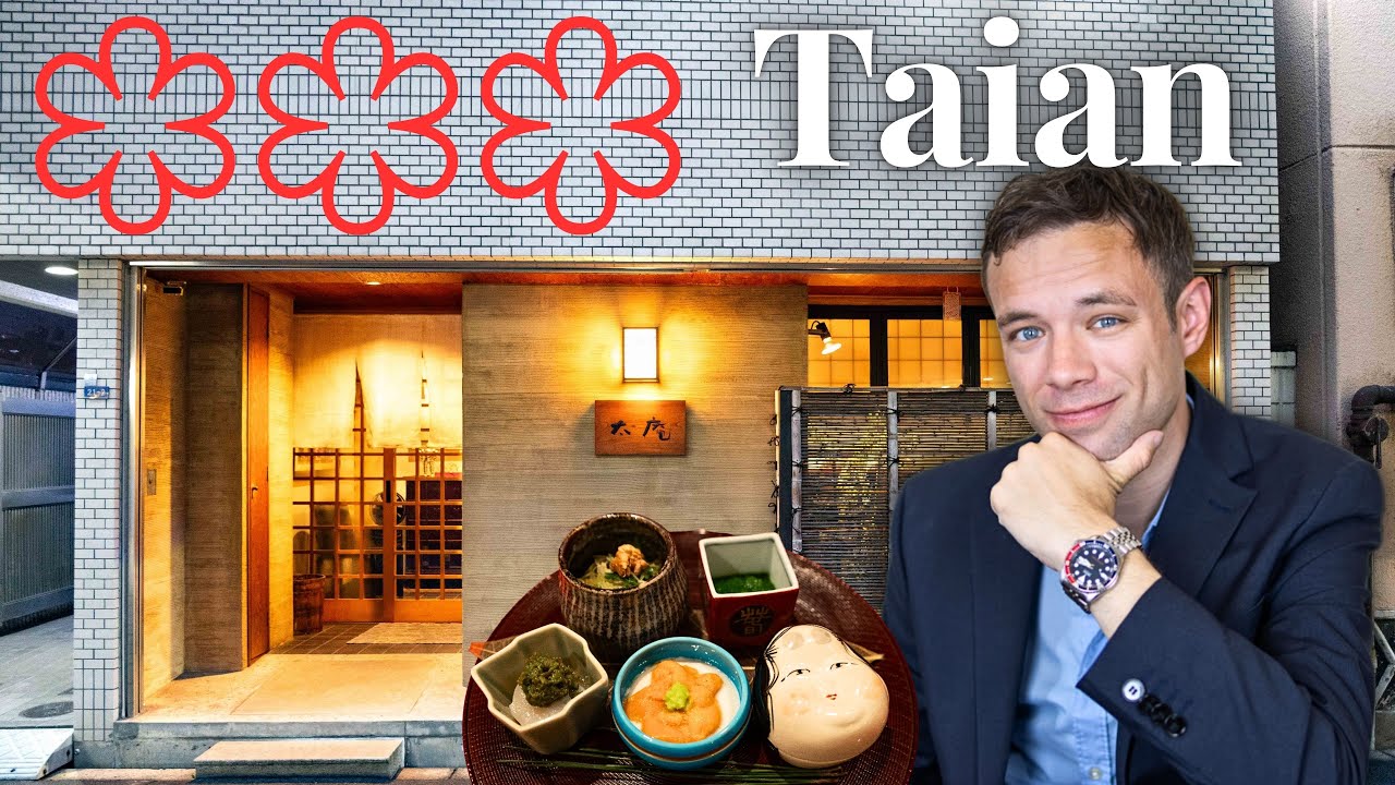 Eating at Taian. 3 Michelin Stars. An EXTRAORDINARY Kaiseki Meal in Osaka, Japan