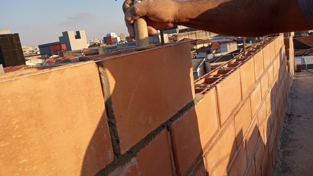 Como assentar bloco Estrutural cerâmico...