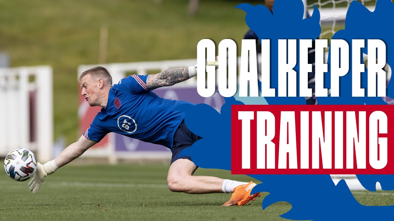 Pickford, Henderson & Pope Intense Shot Stopping Session 🧤 Goalkeeper Training | Inside Training