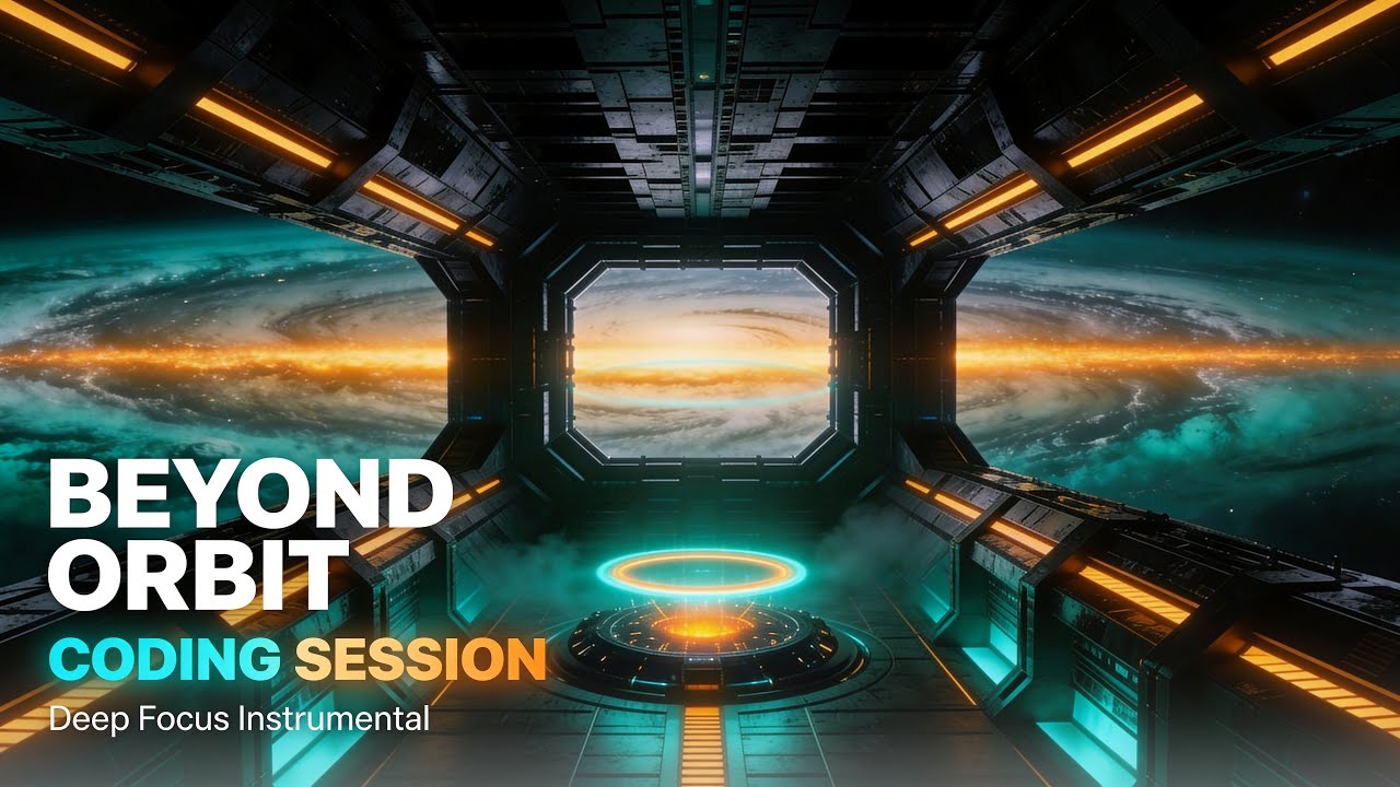 Beyond Orbit Coding Session | Deep Focus Instrumental | Overnight Study & Programming Music