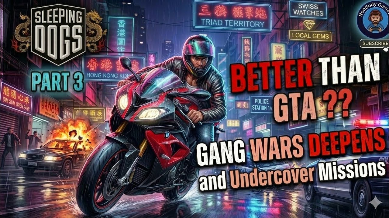 Better Than GTA? Undercover Missions & Insane Police Chases! | Sleeping Dogs Part 3