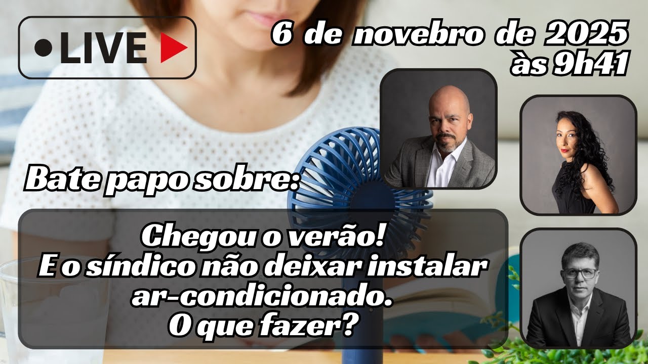 Chegou o verão! E o síndico não deixar instalar ar-condicionado. O que fazer?