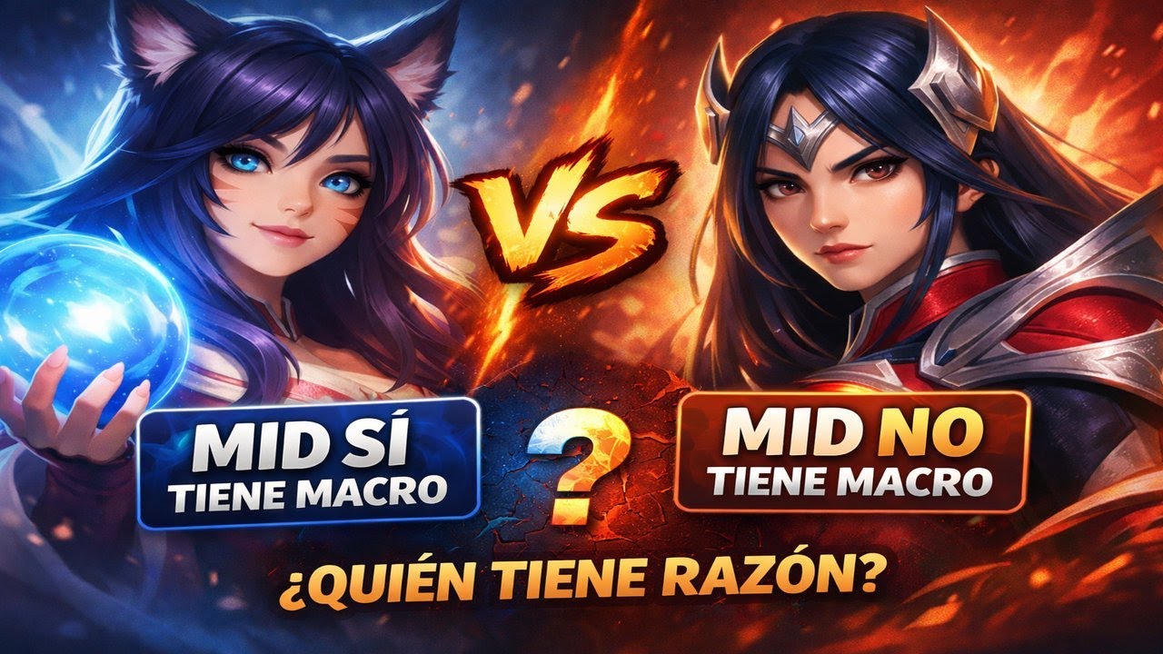 Mid SI TIENE Macro, yo te lo explico😼🦊