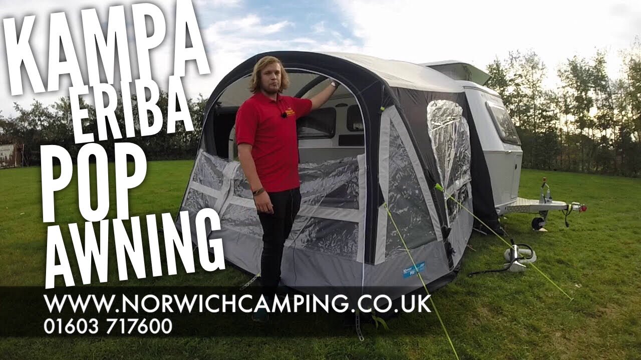 Обзор маркизы Kampa POP AIR Pro ERIBA для каравана