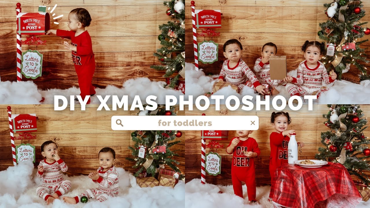 DIY CHRISTMAS SHOOT | FOR TODDLERS