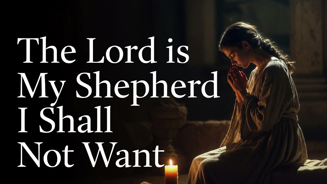 🌿 Psalm 23 - The Lord is My Shepherd (Beautiful English Song) | Perfect Peace & God's Comfort