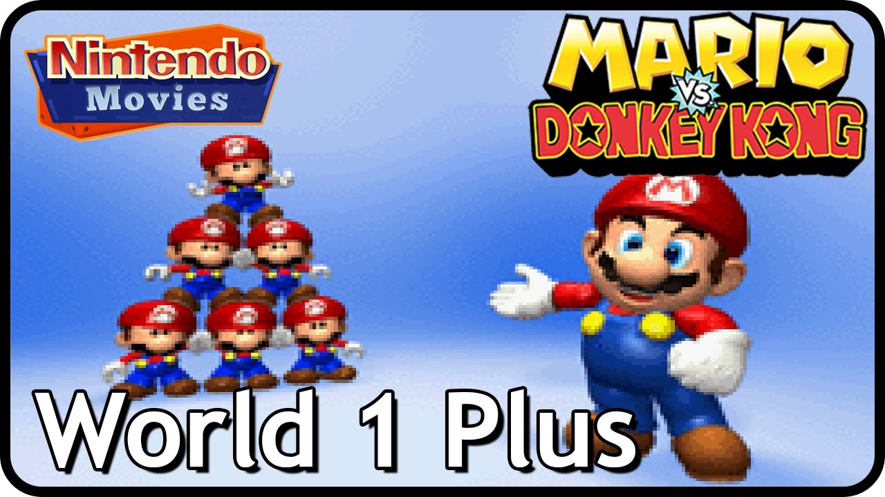 Mario vs. Donkey Kong - World 1 Plus Mario Toy Factory - 100% Walkthrough