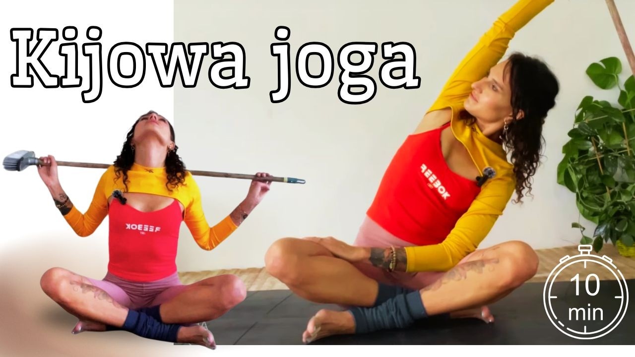 Jak poprawić zakresy?Wypróbuj jogę z kijem.