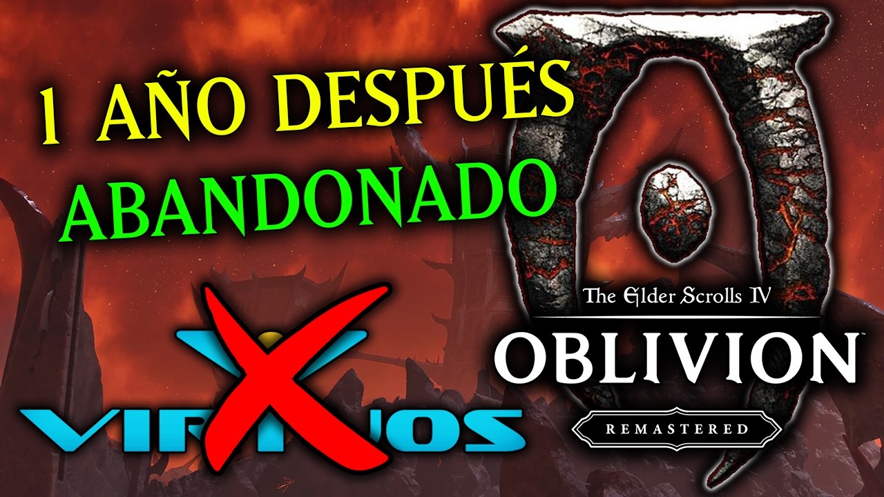 AS&Iacute; ES OBLIVION REMASTERED 1 A&Ntilde;O DESPU&Eacute;S