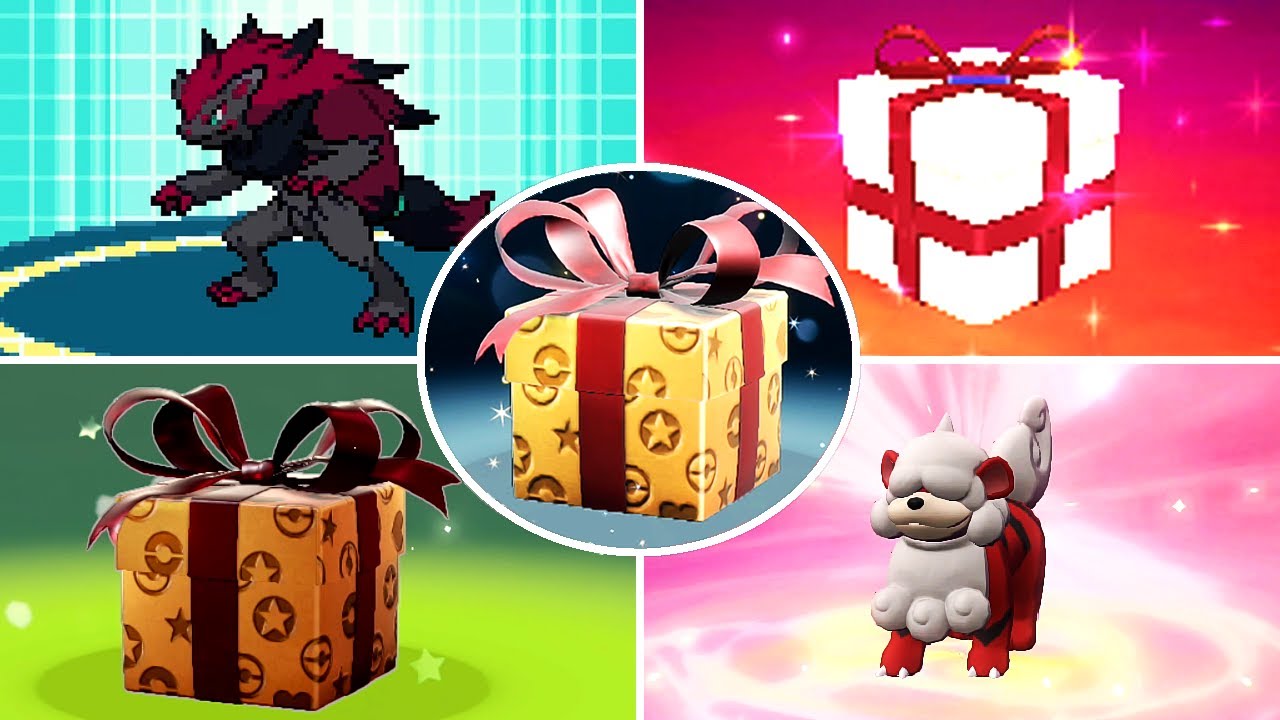 Pokémon Games : Evolution of Mystery Gift ⁴ᴷ (2000 - 2022)