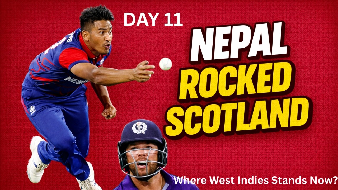 Day 11 T20 WORLD CUP DRAMA! CANADA SHOCK, NZ CHASE Nepal’s Stunning Catch